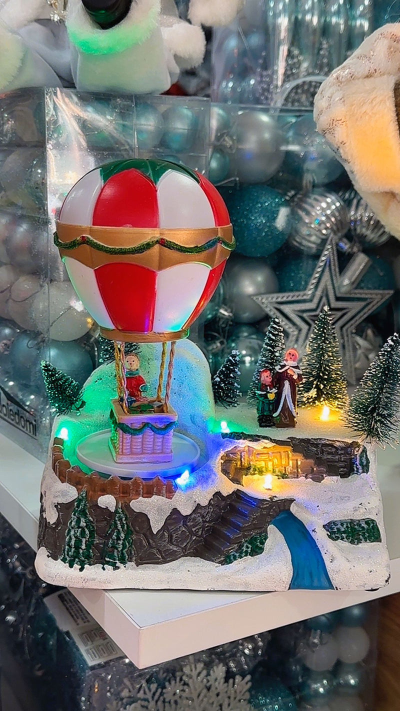 Decoração Natal balão ar quente